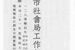 老图书–《上海社会局工作报告》电子版合集