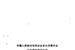 老图书–《东川文史资料_第3辑》电子版合集