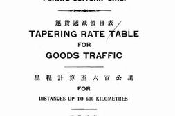 老图书–《中华国有铁路京绥线运货递减价目表（里程计算至六百公里）》电子版合集
