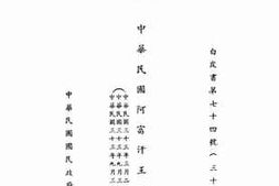 老图书–《中华民国阿富汗王国友好条约》电子版合集