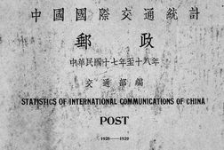 老图书–《中国国际交通统计_邮政》电子版合集