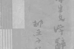 老图书–《中学生文学辞典》电子版合集