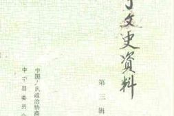 老图书–《中宁文史资料_第3辑》电子版合集