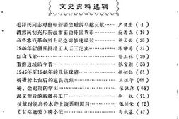 老图书–《乌鲁木齐文史资料_第13辑》电子版合集