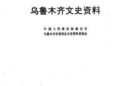 老图书–《乌鲁木齐文史资料_第16辑》电子版合集