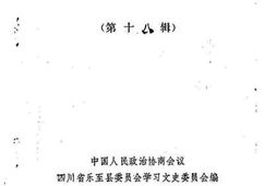 老图书–《乐至文史资料选辑_第18辑》电子版合集