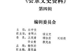 老图书–《会东文史资料_第4辑》电子版合集