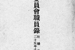 老图书–《侨务委员会职员录_附职员动态表》电子版合集