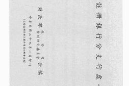 老图书–《全国注册银行分支行处一览》电子版合集