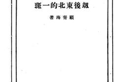 老图书–《劫后东北的一斑》电子版合集