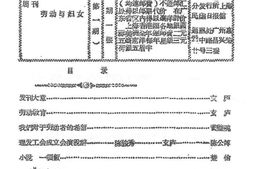 老期刊–《劳动与妇女》(广州)1921-1921年合集 电子版