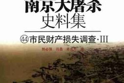 老图书–《南京大屠杀史料集（44）市民财产损失调查Ⅲ》电子版合集