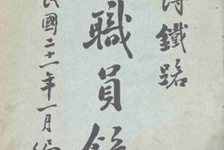 老图书–《南浔铁路职员录》电子版合集