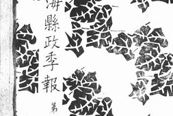 老报纸–《南海县政季报》(广州)1929-1931年合集 电子版
