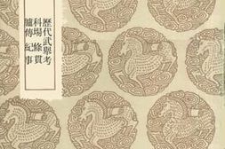 老图书–《历代贡举志》电子版合集