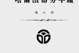 老图书–《哈尔滨市势年鉴_第八次》电子版合集