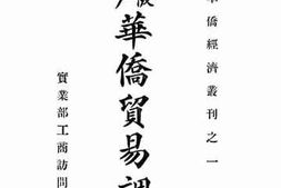 老图书–《大阪神户华侨贸易调查》电子版合集