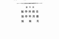 老图书–《安徽省立图书馆中文书目_第4册（自然科学类、应用科学类、美术类）》电子版合集