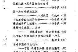 老图书–《宝鸡县文史资料_第1辑》电子版合集
