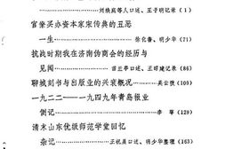 老图书–《山东省文史资料选辑_第4辑》电子版合集