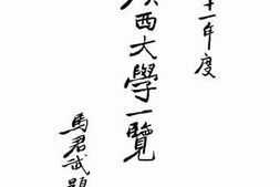 老图书–《广西大学一览：二十一年度》电子版合集
