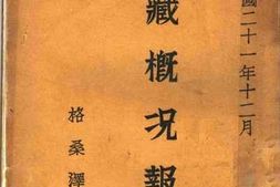 老图书–《康藏概况报告》电子版合集