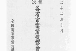 老图书–《建设委员会召集第一次各省市电业视察会议记录》电子版合集