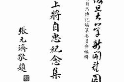 老图书–《张上将自忠纪念集》电子版合集