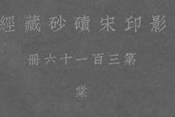 老图书–《影印宋碛砂藏经_第三百一十六册_棠》电子版合集