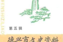 老图书–《德兴市文史资料_第5辑_德兴市历史名人录》电子版合集