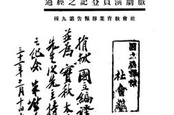 老图书–《戏剧演员登记之经过》电子版合集