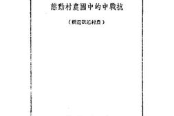 老图书–《抗战中的中国农村动态》电子版合集