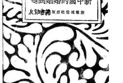 老图书–《新中国的婚姻问题》电子版合集