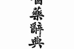 老图书–《新医药辞典》电子版合集