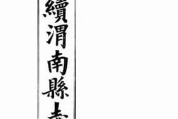 老图书–《新续渭南县志：卷十至卷十二》电子版合集