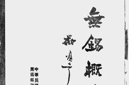 老图书–《无锡概览》电子版合集