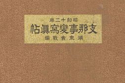 老图书–《昭和十二年支·那事變寫眞帖：湖東會戰編》电子版合集