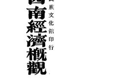 老图书–《最近西南经济概况》电子版合集