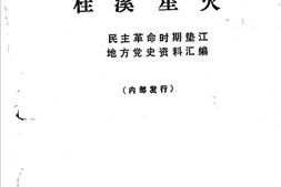 老图书–《桂溪星火》电子版合集