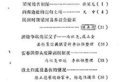 老图书–《梁河县文史资料选_第1辑》电子版合集