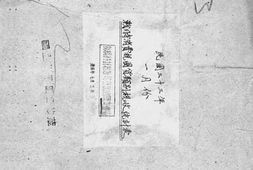 老图书–《民国三十三年一月份战时消费税国货类别税收统计表》电子版合集