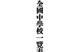 老图书–《民国六年全国中学校一览表》电子版合集