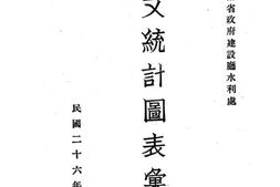 老图书–《水文统计图表汇编》电子版合集
