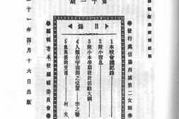 老期刊–《河南省立第二女子师范学校校刊》(信阳)1932-1933年合集 电子版