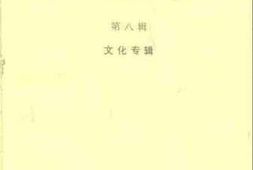 老图书–《濮阳文史资料_第8辑（_文化专辑）》电子版合集
