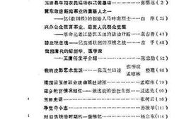 老图书–《玉田县文史资料_第1辑》电子版合集