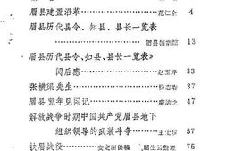 老图书–《眉县文史资料选辑_第1辑》电子版合集