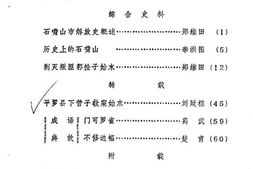 老图书–《石嘴山文史资料_第1辑》电子版合集