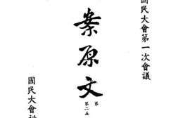老图书–《第一届国民大会第一次会议提案原文_第6册》电子版合集