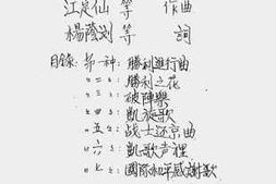 老图书–《线谱活页凯歌选（第一至七种）》电子版合集